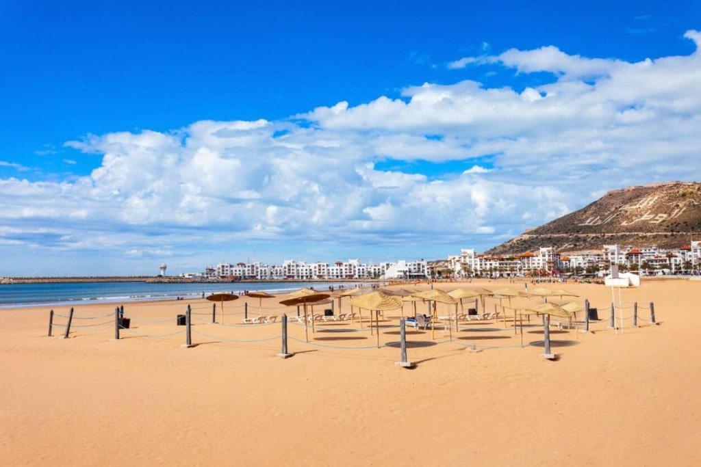 Appartement De Luxe ,Piscine,Parking,Terrasse Agadir Exterior photo